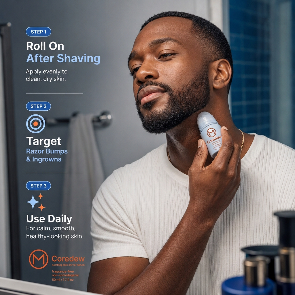 Coredew® Razor Bump & Skin Barrier Reset Roll-On