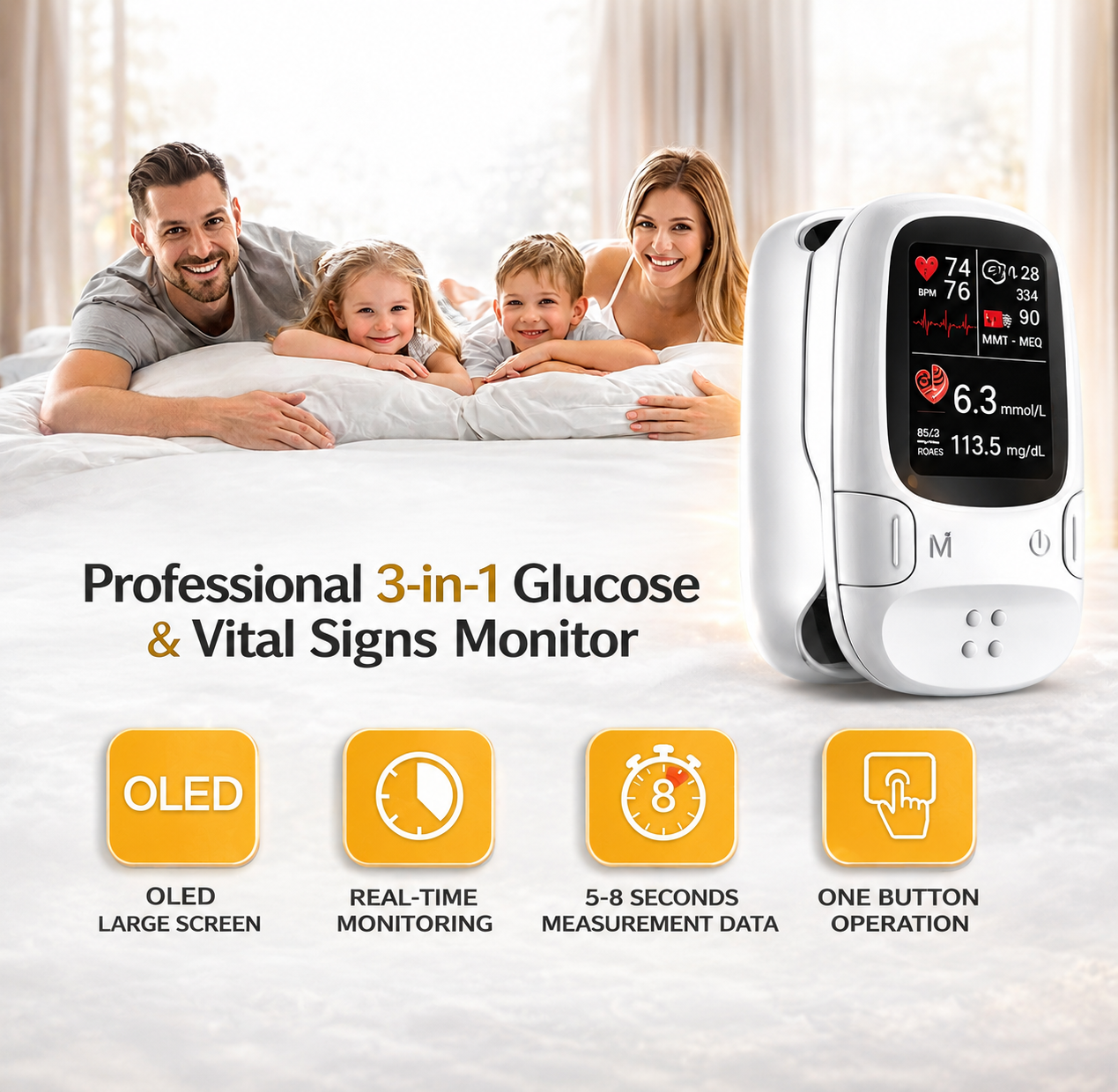 ⏰ Limited Time Offer 🎁 Introducing the Smart Glucose Monitoring Device 🔥 Track Your Glucose — Without the Hassle