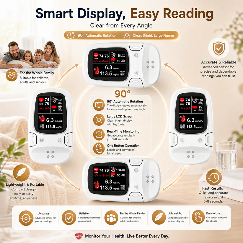Owiwell® Develops Newly Launched Non-Invasive Smart Glucose Meter 🔥made in the USA🔥